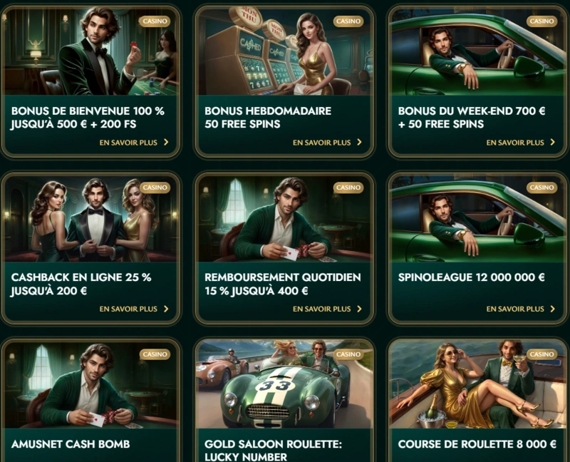 cashed casino promotions page