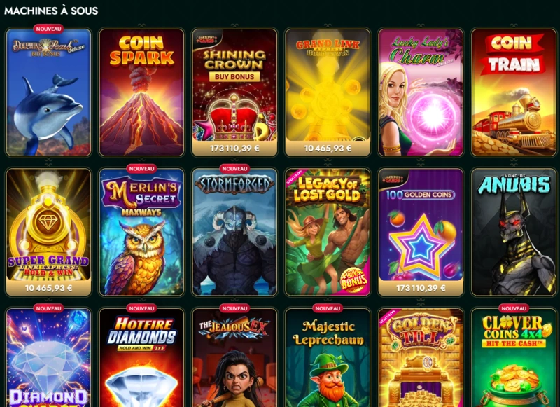 cashed slots page